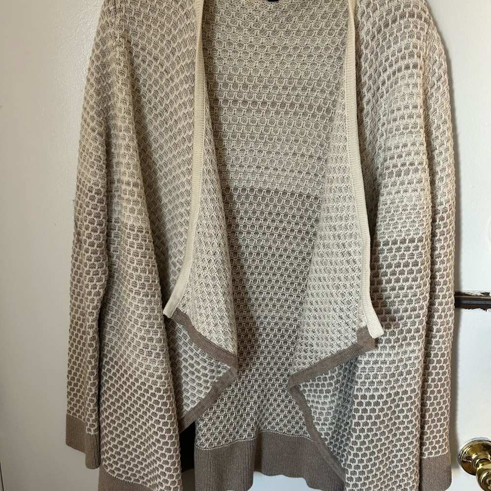 Banana Republic Beige Cardigan Womens Size Large